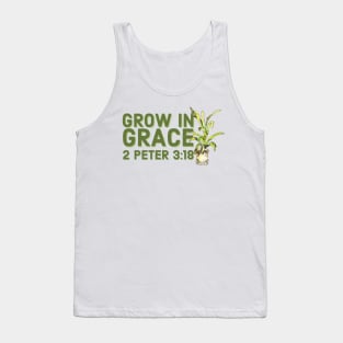 Grow in Grace Faith and Jesus Tank Top